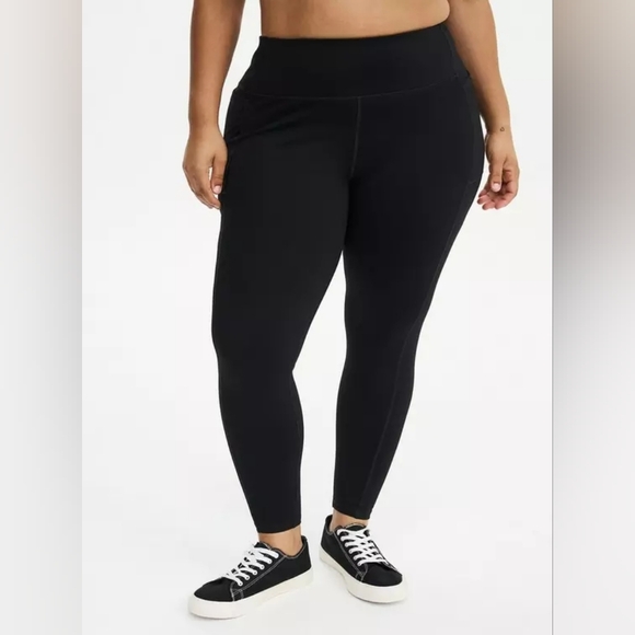 torrid Pants - Torrid NWOT Tru By Torrid Full Length Side Pocket Active Leggings